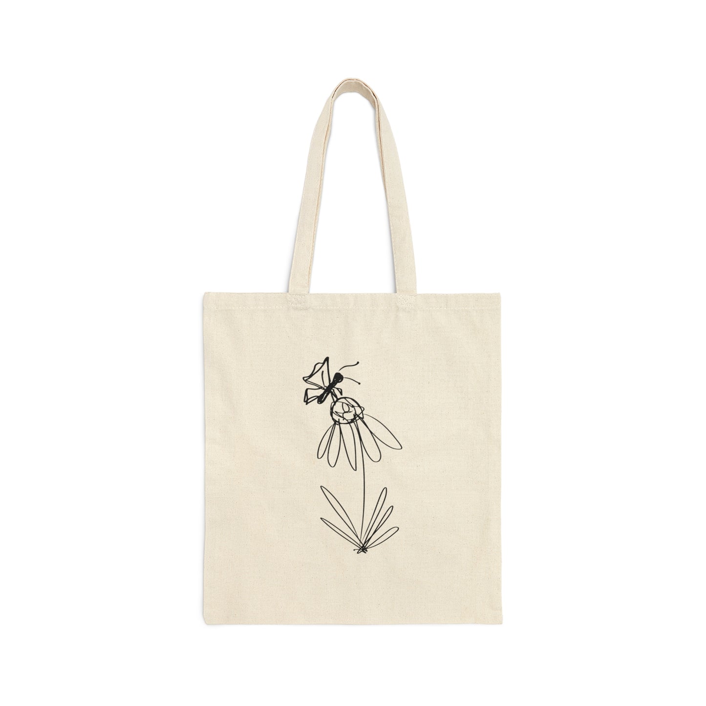 Cotton Canvas Tote Bag for Native gardeners